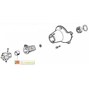 Gyűrű h&eacute;zagol&oacute; t&aacute;vtart&oacute; 725, BC 250, 280