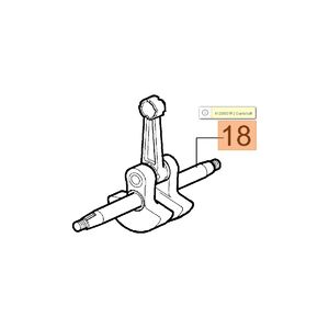 Főtengely Sparta 37,370,42,44,441, BC 380,420 - 61330226