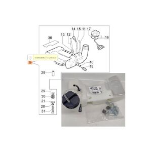&Uuml;zemanyag tank komplett Sparta 37, 38, 370, 380, 42, 44 - 61212016 is