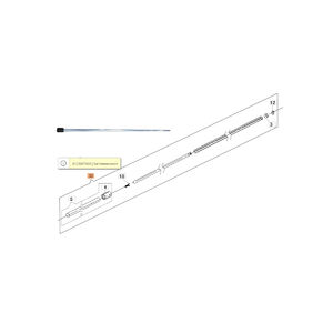 Cső k&uuml;lső als&oacute; PPX 270, PPX 271 - RENDEL&Eacute;SRE