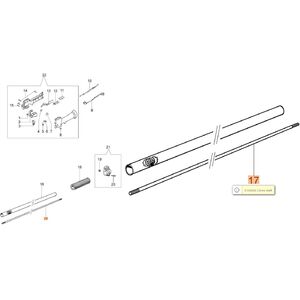 Hajt&oacute; sz&aacute;r (tengely) fix PP 250-270           
