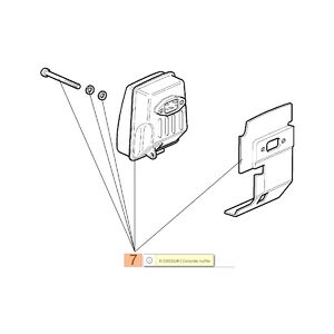 Kipufog&oacute; komplett (+ t&ouml;m&iacute;t&eacute;s, csavar, biztos&iacute;t&oacute; lemez) BC380,420,Sparta370,42