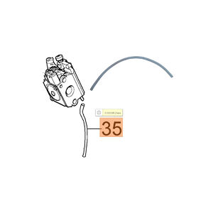 Cső, &uuml;zemanyag cső  GS 630 &eacute;s sok mindenhez