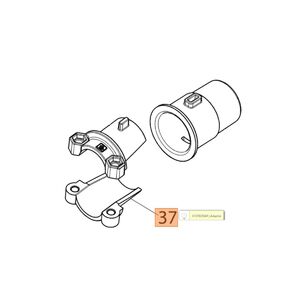 Csőbilincs csőszor&iacute;t&oacute; als&oacute; BC 240 T