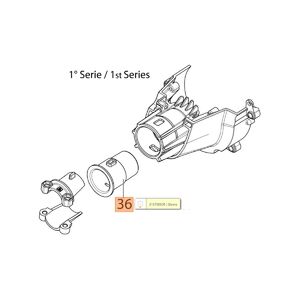 Rezg&eacute;scsillap&iacute;t&oacute; gumibak kuplungh&aacute;zn&aacute;l a cs&ouml;v&ouml;n BC 240 - 1st series