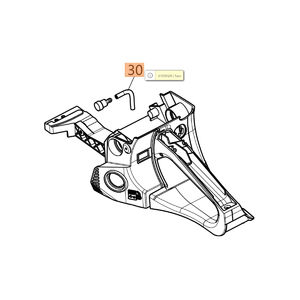 Cső tank szellőző MTH 5100, MTH 5600, GSH 510, GSH 560 - 50310194