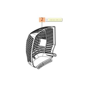 Kipufog&oacute; burkolat BC 530, 550