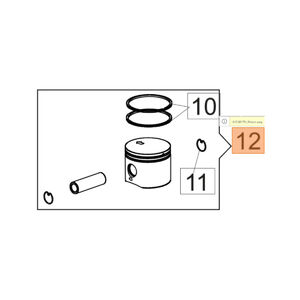 Dugatty&uacute; komplett 45 mm - BC 540 Series