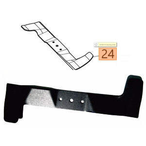 Fűny&iacute;r&oacute;k&eacute;s gyűjtős + mulcsoz&oacute;s G 44 PB,PK sorozat - 66100044, 66100014