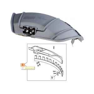 V&eacute;dőburkolat komplett BCH 250, BCH 400,BCH 500T - 61450295