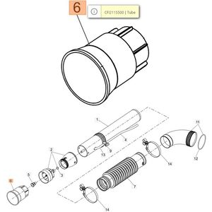 Diffuzor, t&ouml;lcs&eacute;r  MB 90, MB 900