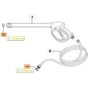 T&ouml;m&iacute;t&eacute;s pisztolyhoz PW 130C-121C-135C-136C-140-145C-150C-155-300HC
