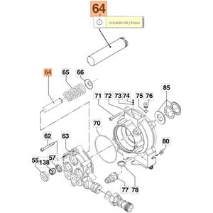 Dugatty&uacute;, pumpadugatty&uacute; PW 160,PW 170C, PW 300HC