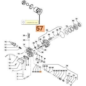 Szelep&uuml;l&eacute;k  PW 120C-121C-135C-136C-145C-175C-190C-250HC