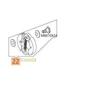 Kuplung komplett - BCH 310 - 4 &uuml;temű