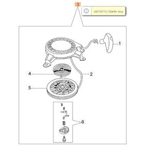 Ind&iacute;t&oacute; szerkezet komplett  G 44-48 PK (K 40), G 48 TK (K50), MAX 48 TK (K50)