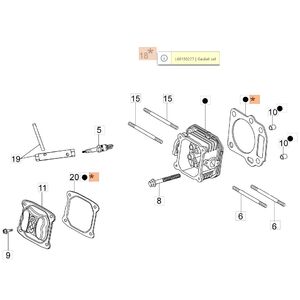 T&ouml;m&iacute;t&eacute;s k&eacute;szlet G 44 PK, G 48 PK-TK,MAX 48 TK (K 500,K 600) - 2013-ig