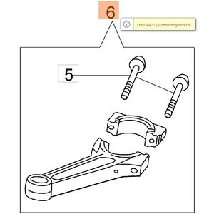 Hajt&oacute;kar Emak motorhoz  K 40-50, K 500-600-650, 