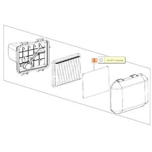 Előszűrő  K500,600,650,700,800 motorokhoz,  &Uacute;J