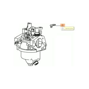 Vezető h&uuml;vely, r&ouml;gz&iacute;tő a g&aacute;zrendszern&eacute;l (karbur&aacute;toron) K 600 (auto choke), 605, 655, 805