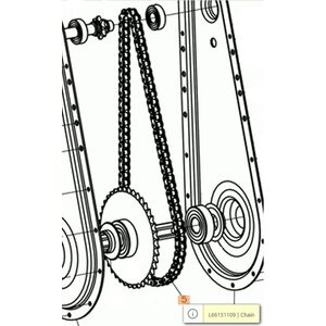 L&aacute;nc hajt&oacute;mű l&aacute;nc MH 175 RK-RKS