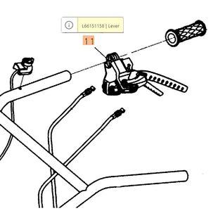 Kapcsol&oacute; az előre &eacute;s h&aacute;tramenethez  MH 175 RK kap&aacute;l&oacute;g&eacute;p (K800 HT)