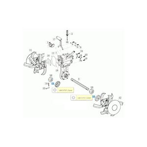 Porv&eacute;dő kapa kihajt&aacute;s 6-sz&ouml;gű,   Bertolini 218