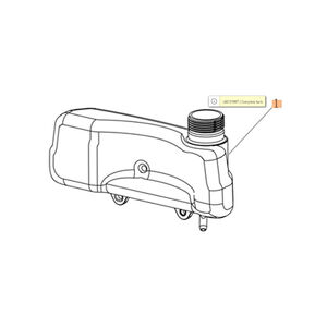 &Uuml;zemanyag tank CSAK K 655 LI motorhoz