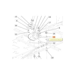 Korm&aacute;nymű fogas&iacute;v OM 106/24, 124/22, 124/24