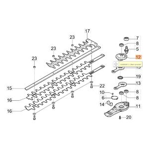 Excenter   HC 246-247 P, HC 260-265-275-280 XP, HCS 247P-275-280 XP