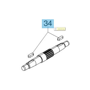 &Eacute;K kihajt&aacute;s tengely BT 413