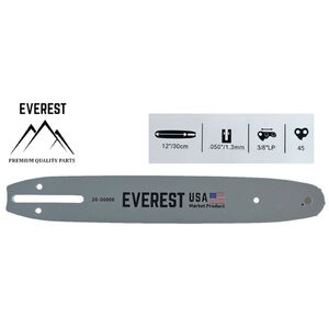 Everest vezetőlap 12" 30 cm 3/8 1,3 mm 44 szem