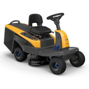STIGA akkumul&aacute;toros fűgyűjtős fűny&iacute;r&oacute; traktor SWIFT 372e (akkumul&aacute;tor n&eacute;lk&uuml;l)