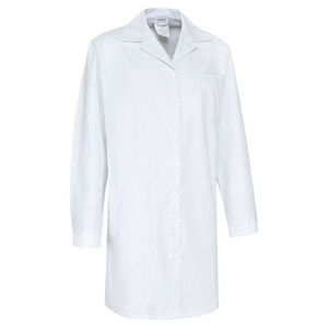 Hosszú ujjú női köpeny, fehér > Méret: S