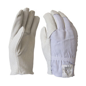 Sertés színbőr tenyerű kesztyű, 7-es