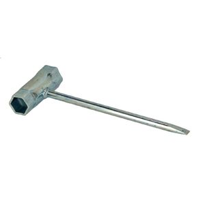 Kombi T-kulcs  17x21mm 180mm hosszú