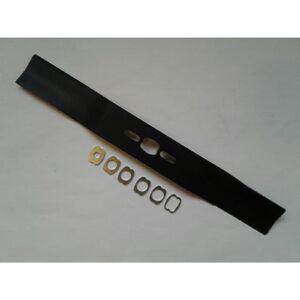 Fűnyíró kés  480 mm, univerzális hajlított, betétgyűrűvel utángyártott