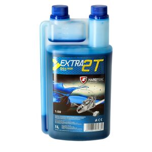 Olaj 2 ütemű HARDTOIL 1 liter extra 2t adagolóval kék