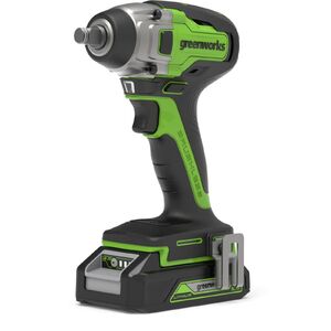 Ütvecsavarozó akkumulátoros Greenworks GD24IW400 24v, 400 nm, akku és töltő nélkül