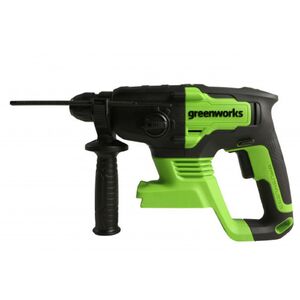 Fúró-vésőkalapács akkumulátoros Greenworks GD24SDS2 24v, ütőerő 2 j, sds