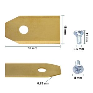 Fűnyíró kés Auto-Mow extreme long life (30 db/szett)