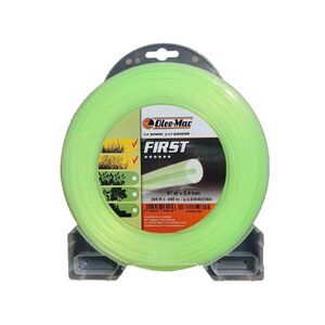 Fűnyíró damil Oleo-Mac 2.4x87m kerek sárgászöld First