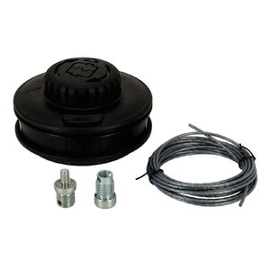 Damilfej Tecomec EW130 m8x1.25 bal külső+ 10x1.25 balos belső menetes, gyorstöltős