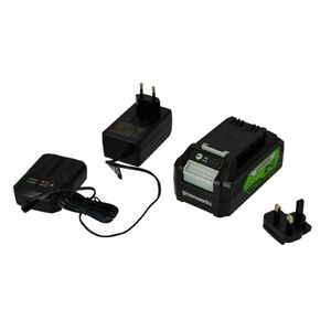 Akkumulátor és töltő induló készlet Greenworks GSK24B4 24v, 4ah akku és 2ah töltő