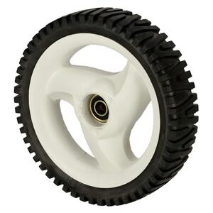 Fűnyíró kerék d=200mm 1/2" tengelyre csavartbordás