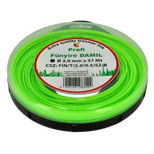 Damil 2.0mm szögletes   57 méter olasz