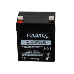 Akkumulátor Fulbat  12v, 5,4ah, általános felhasználásra, vrla