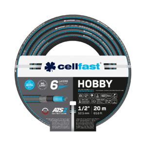CELLFAST Locsolótömlő 6 rétegű HOBBY 1/2&quot  20 m