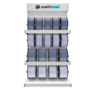 CELLFAST Display technikai t&ouml;mlőknek 122 x 62 x 228 cm (A &eacute;s B cs&eacute;v&eacute;hez)